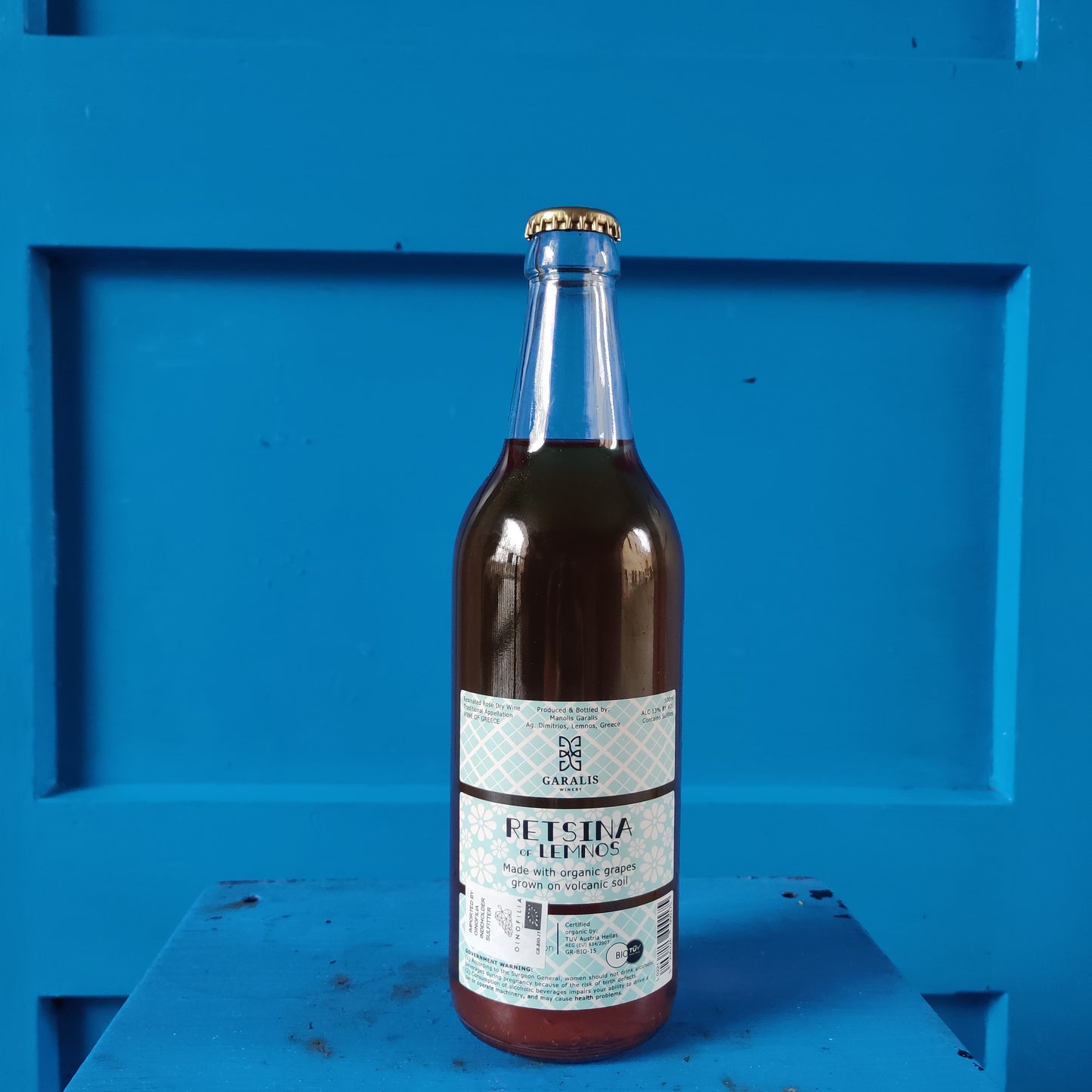 Garalis Winery Rosé Retsina ØKO