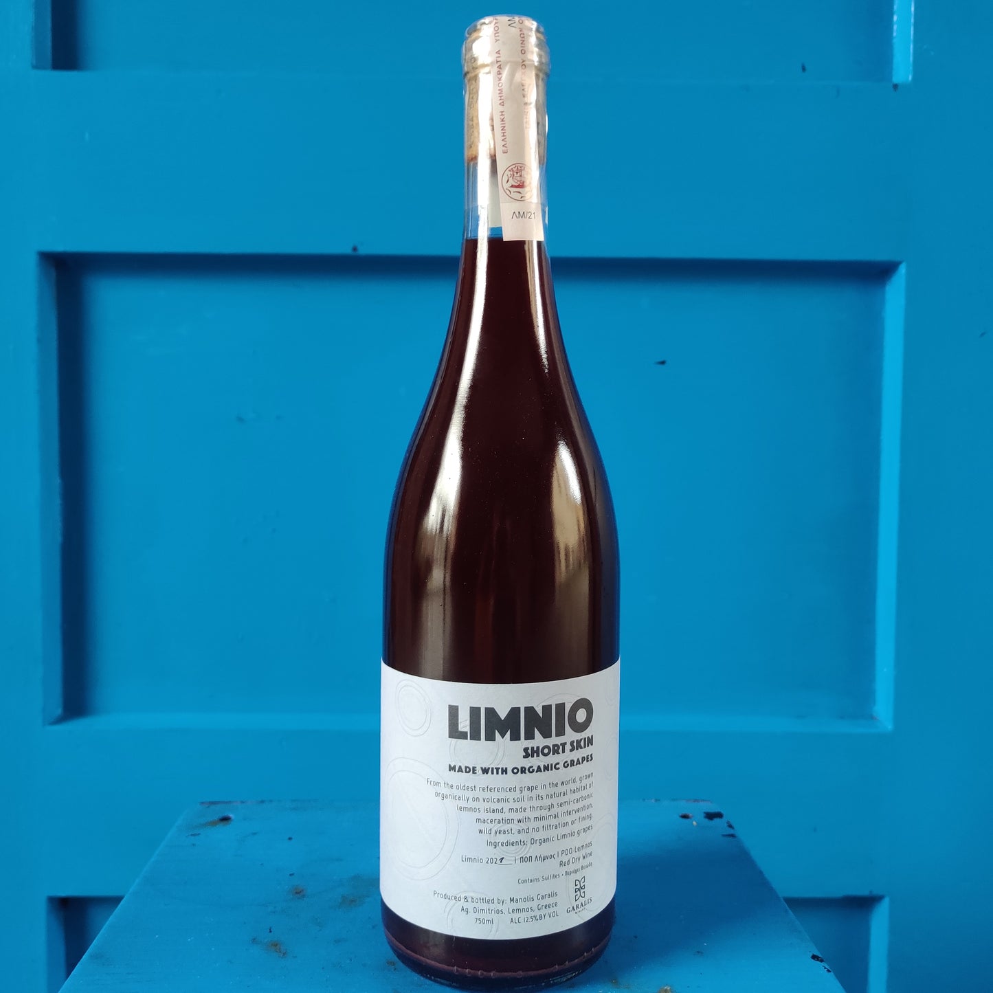 Garalis Winery Limnio Short Skin ØKO